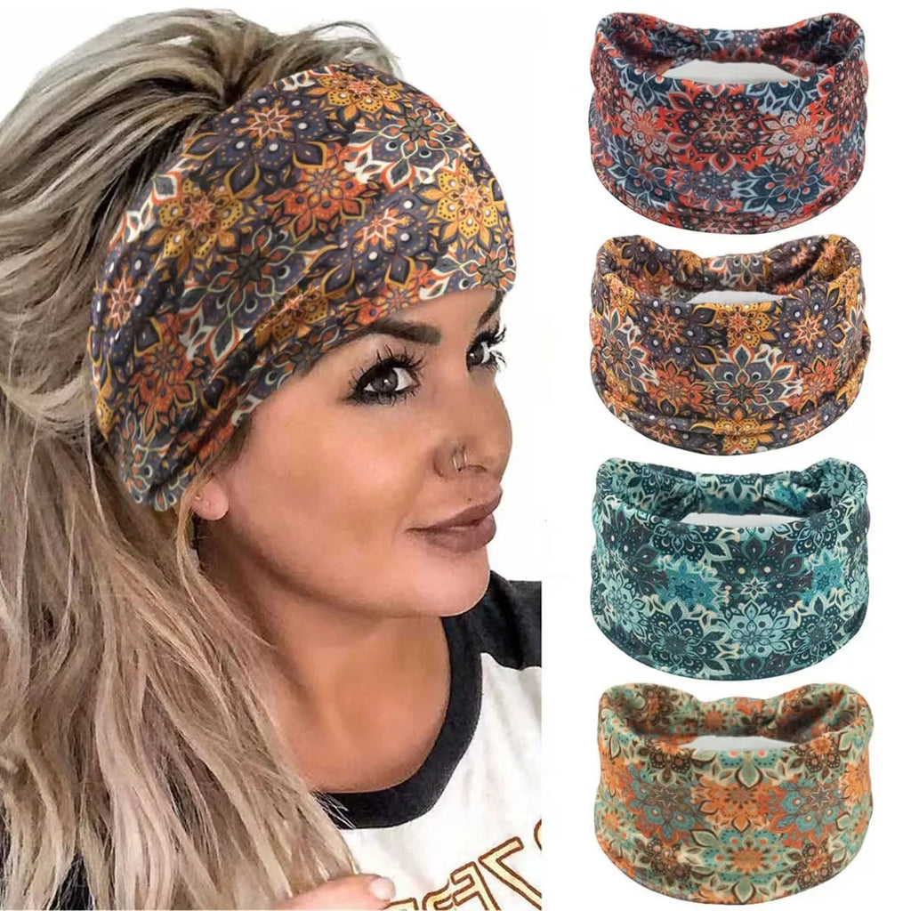 Mandala Flower Hair Band
