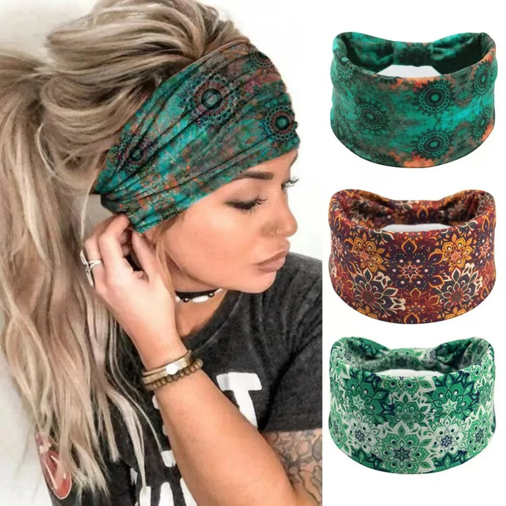 Mandala Flower Hair Band