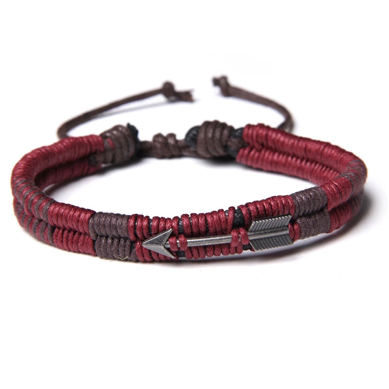 The Arrow & Onyx Multi-Strand Bracelet