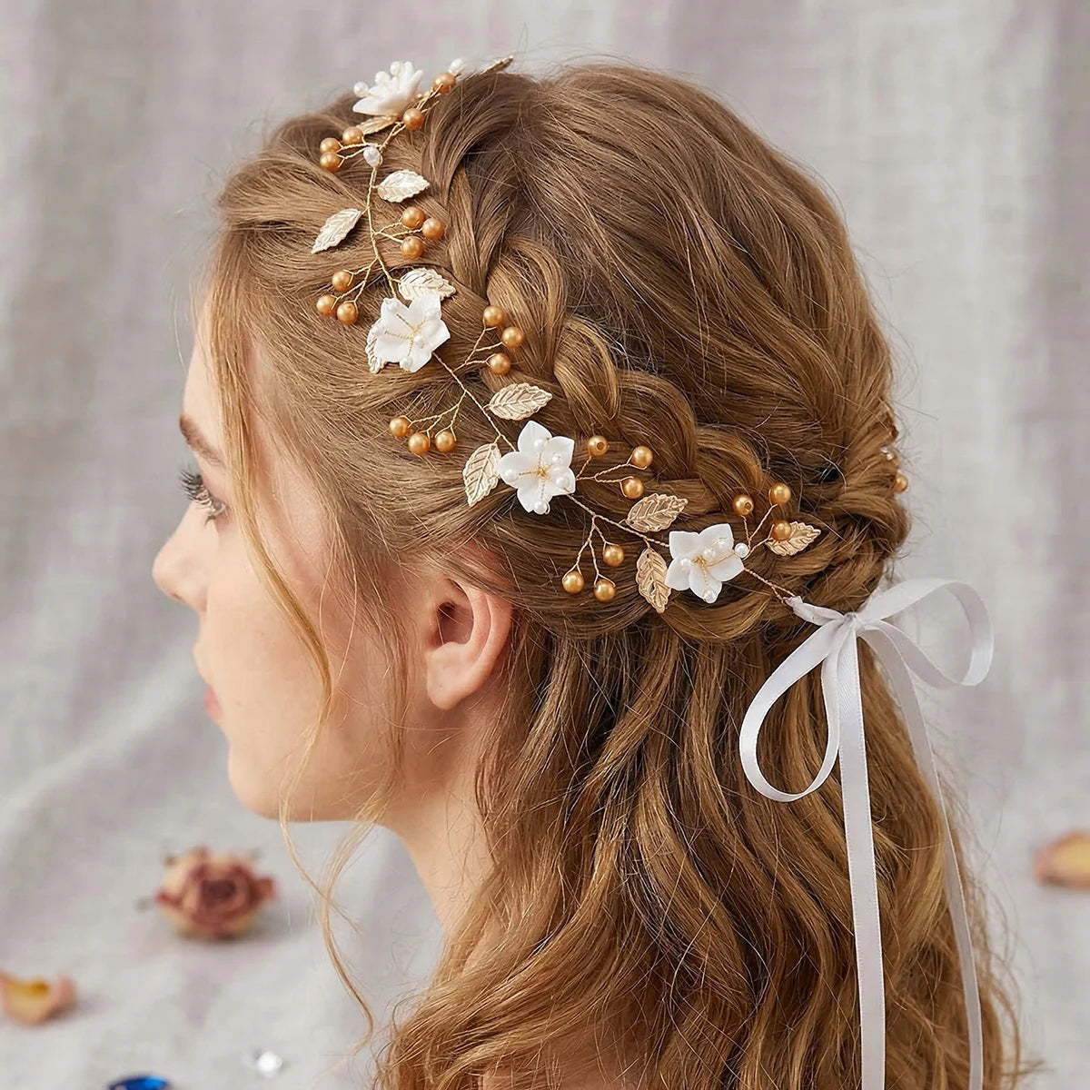 Elegant Gold Headpiece
