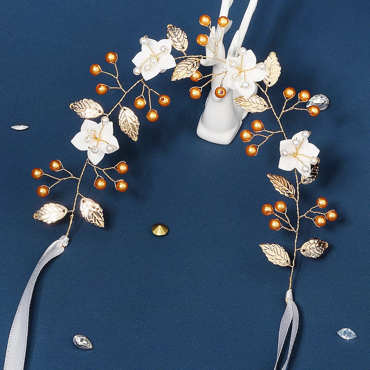 Elegant Gold Headpiece