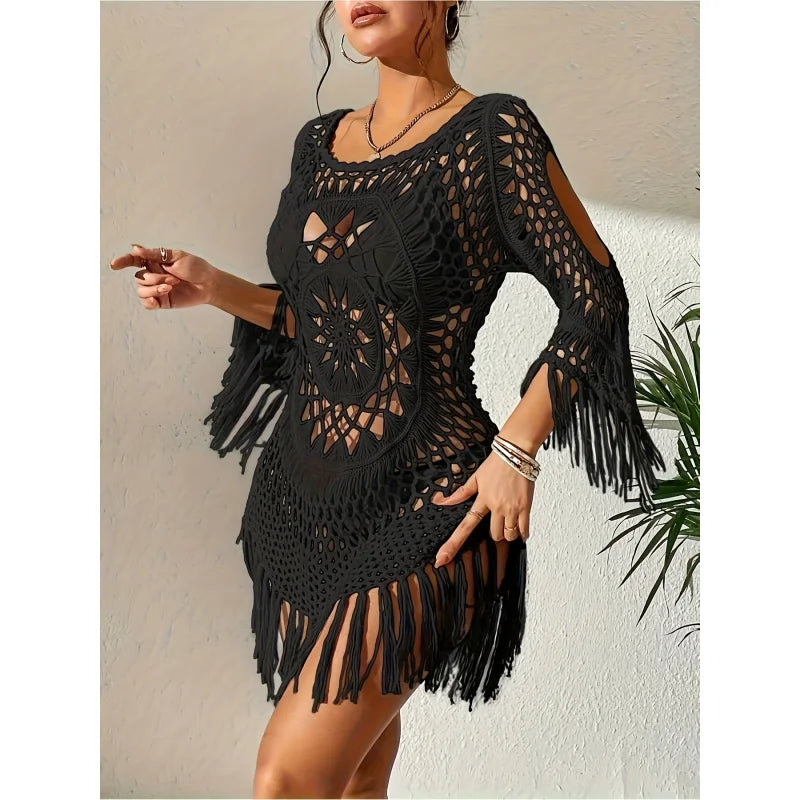 Chic Knitted Cover-Up