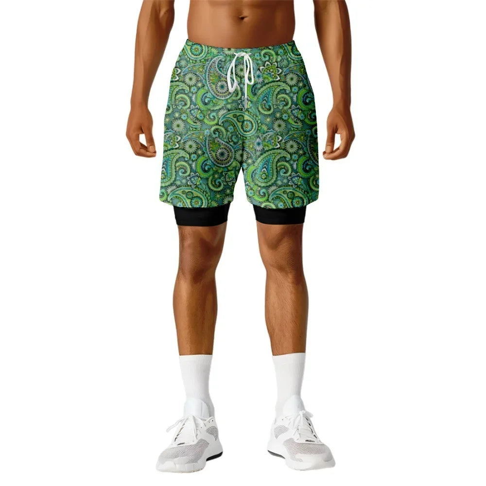 Men's Kai Floral Quick-Dry Board Shorts