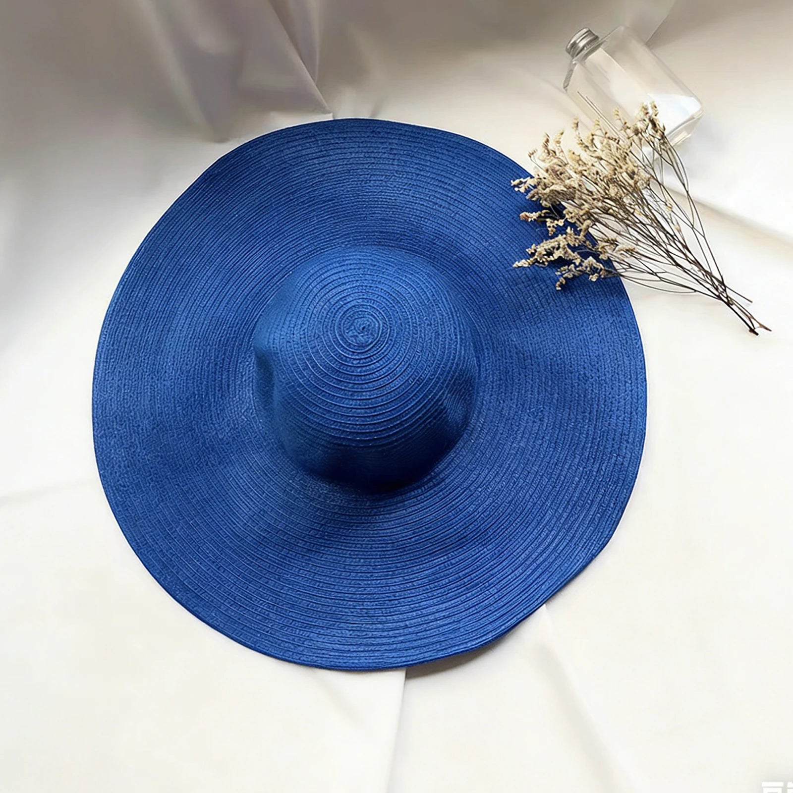 Meadow Breeze Wide-Brim Straw Hat