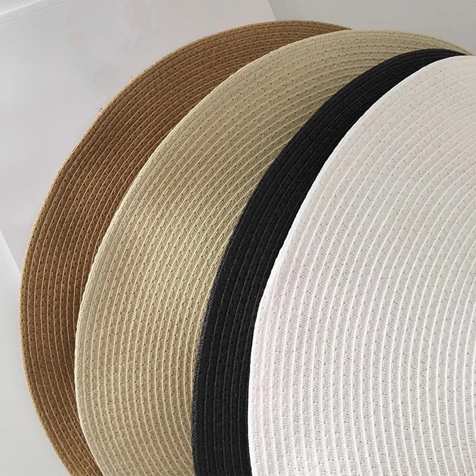 Meadow Breeze Wide-Brim Straw Hat