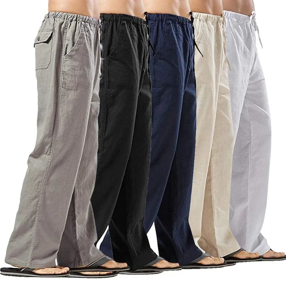 Coastal Linen Escape Pant