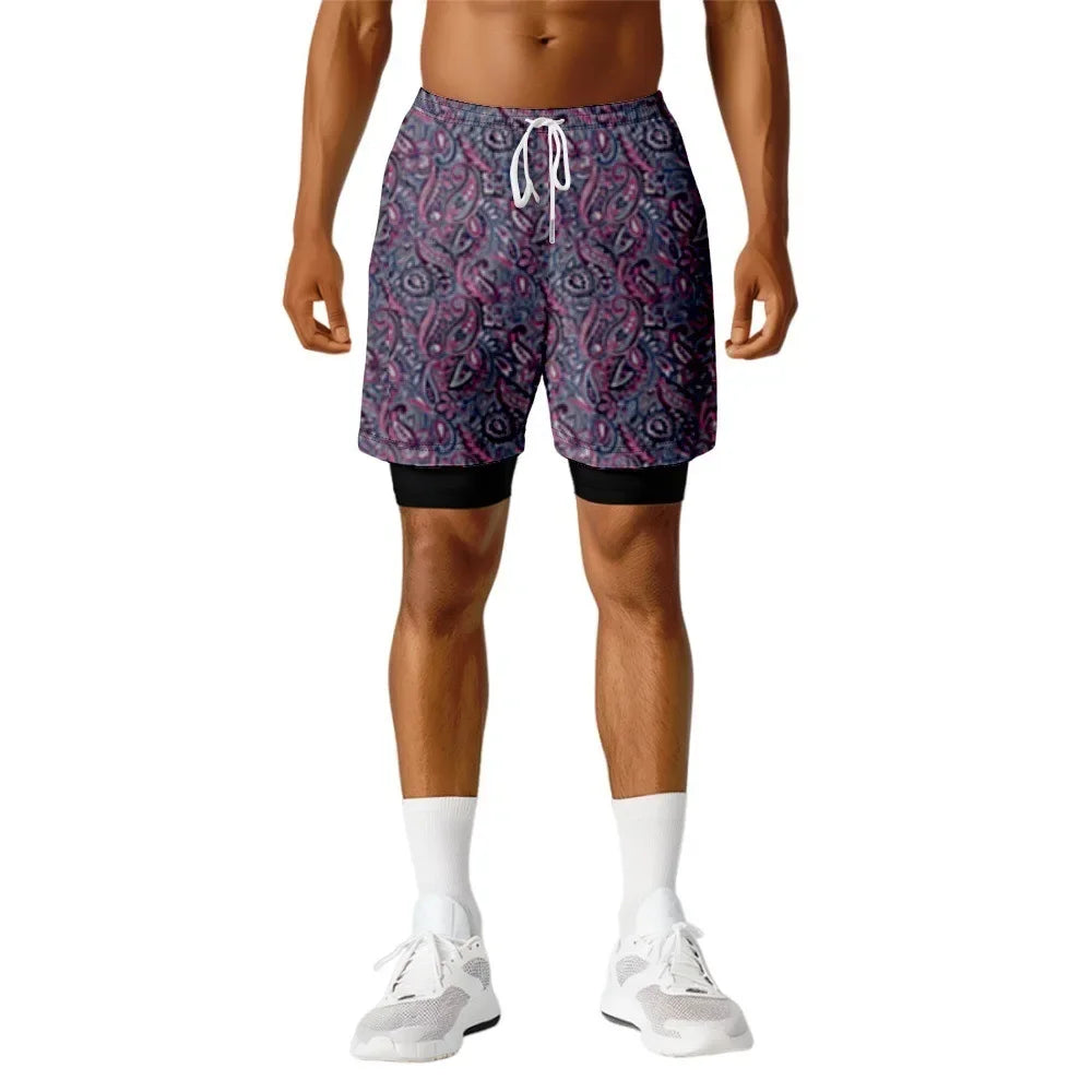 Men's Kai Floral Quick-Dry Board Shorts
