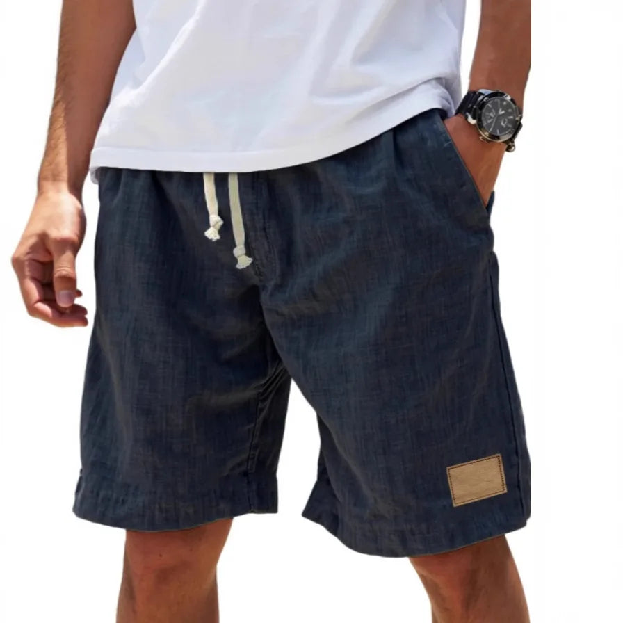 Raw-Linen Short