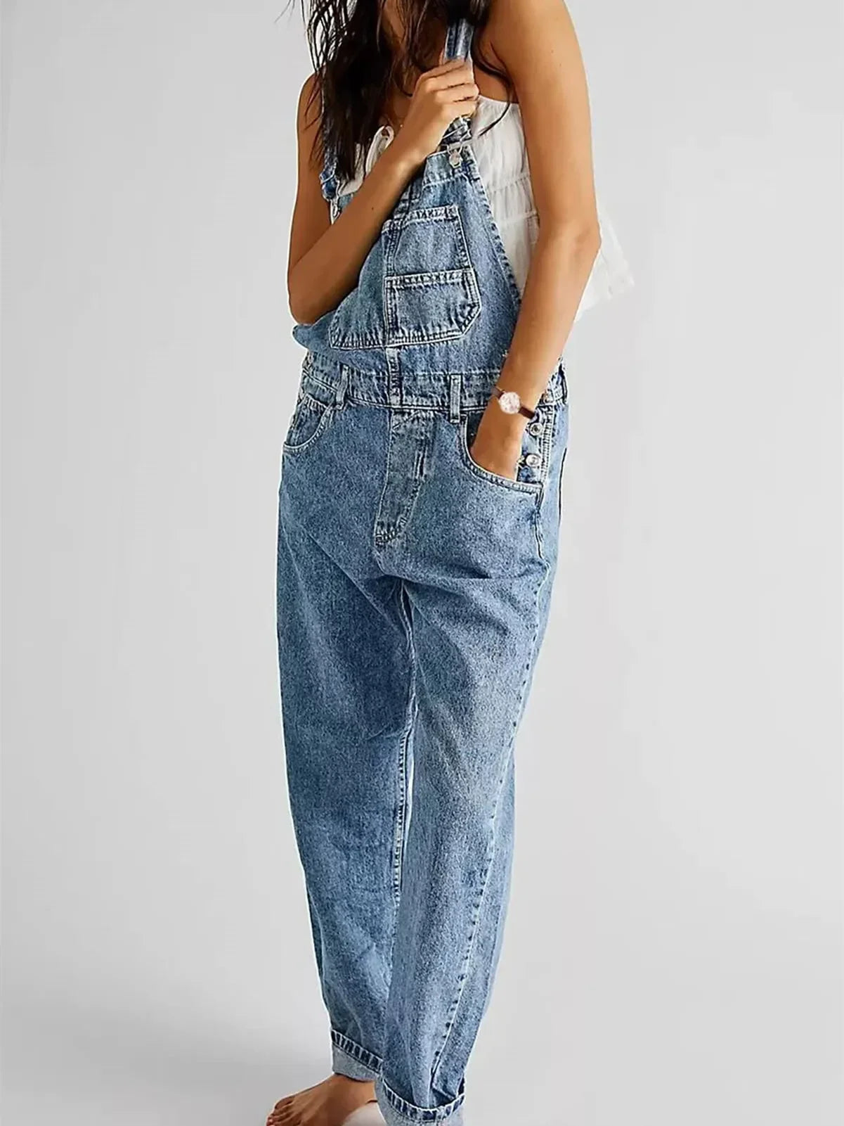 Shoreline Denim Overall
