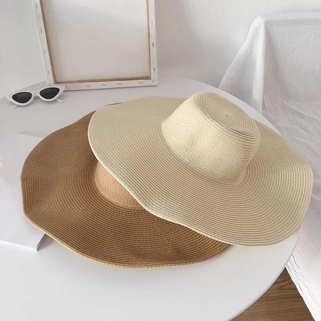 Meadow Breeze Wide-Brim Straw Hat