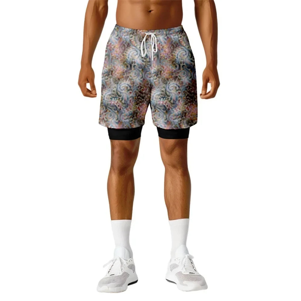 Men's Kai Floral Quick-Dry Board Shorts