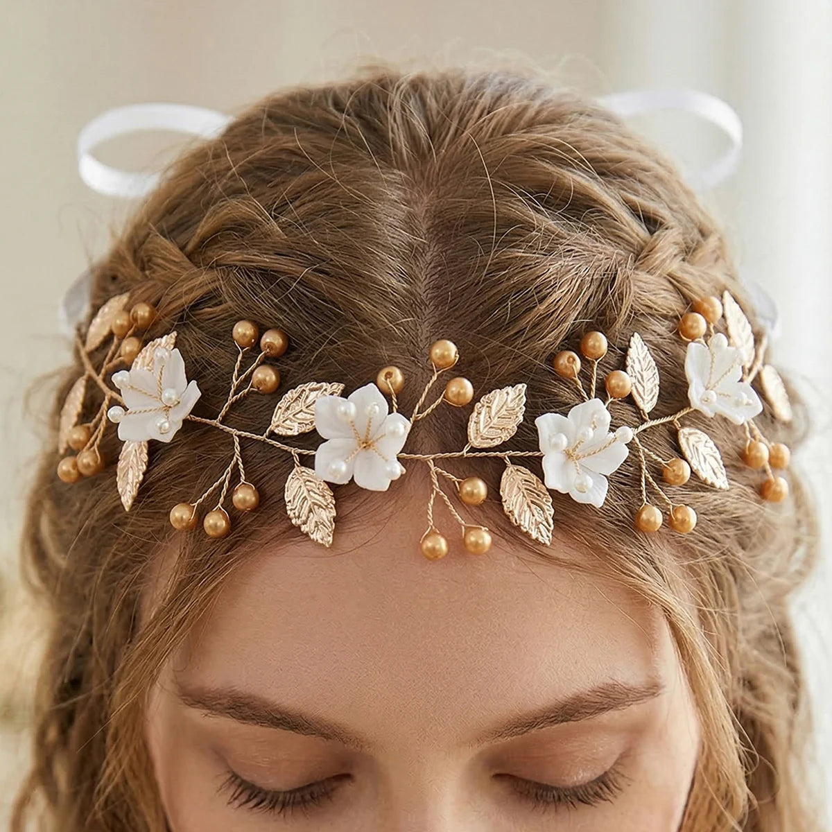 Elegant Gold Headpiece
