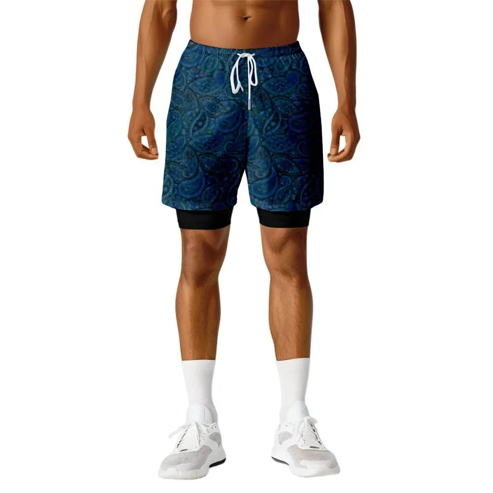 Men's Kai Floral Quick-Dry Board Shorts
