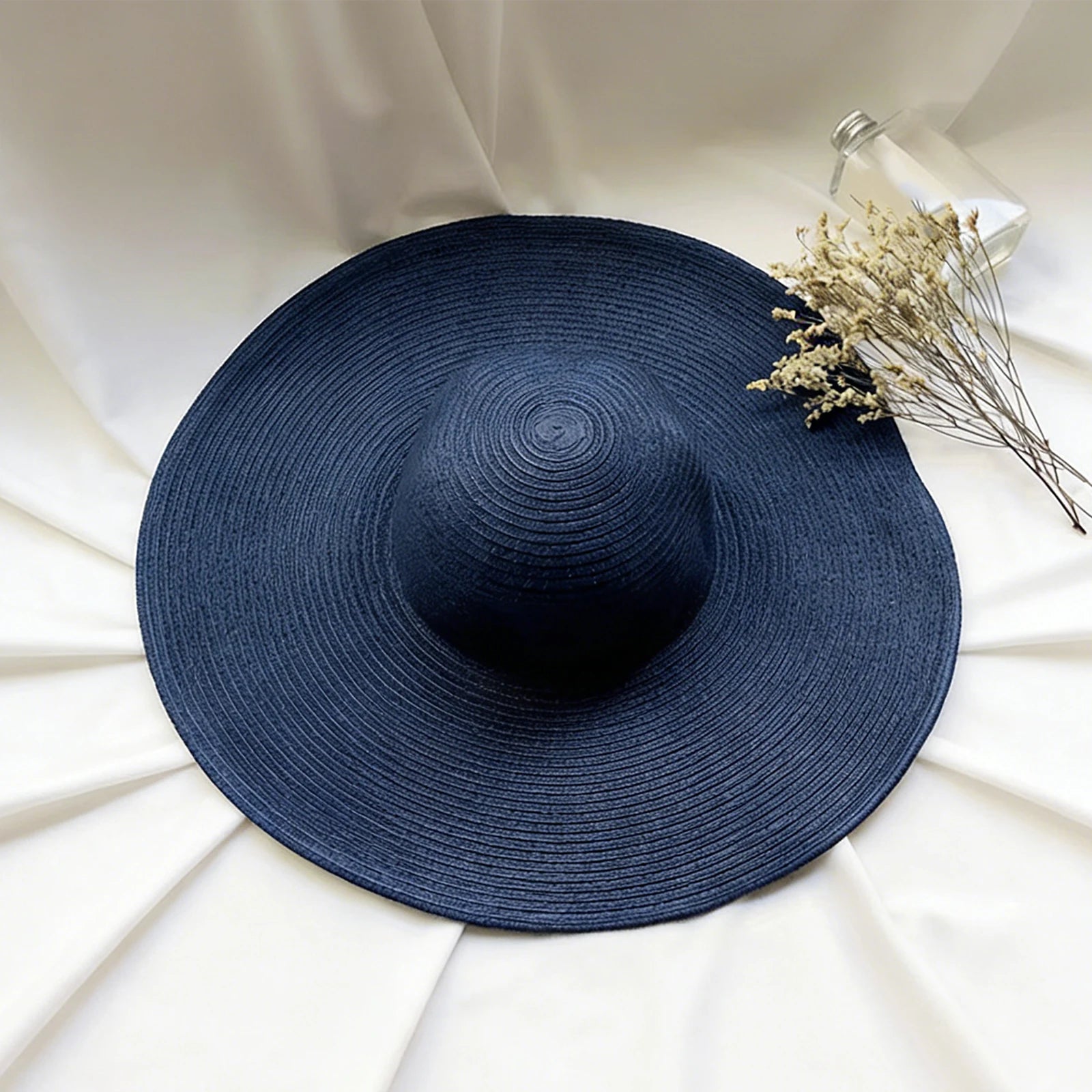 Meadow Breeze Wide-Brim Straw Hat