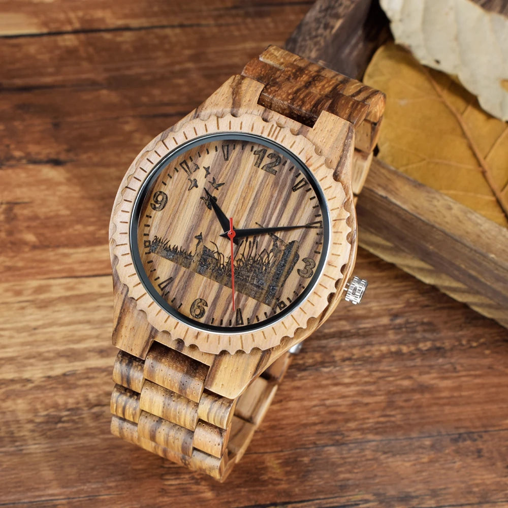 The Timberland Wooden Quartz Watch | Echo & Air
