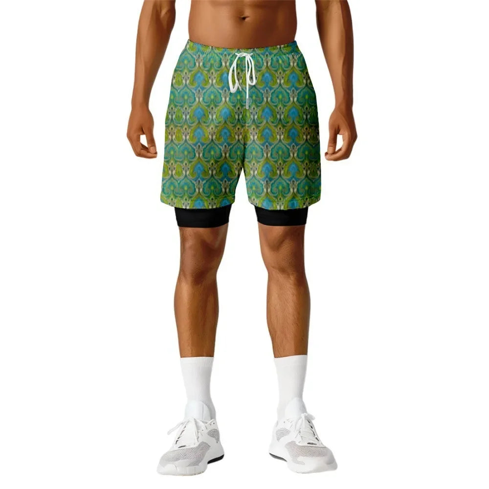 Men's Kai Floral Quick-Dry Board Shorts