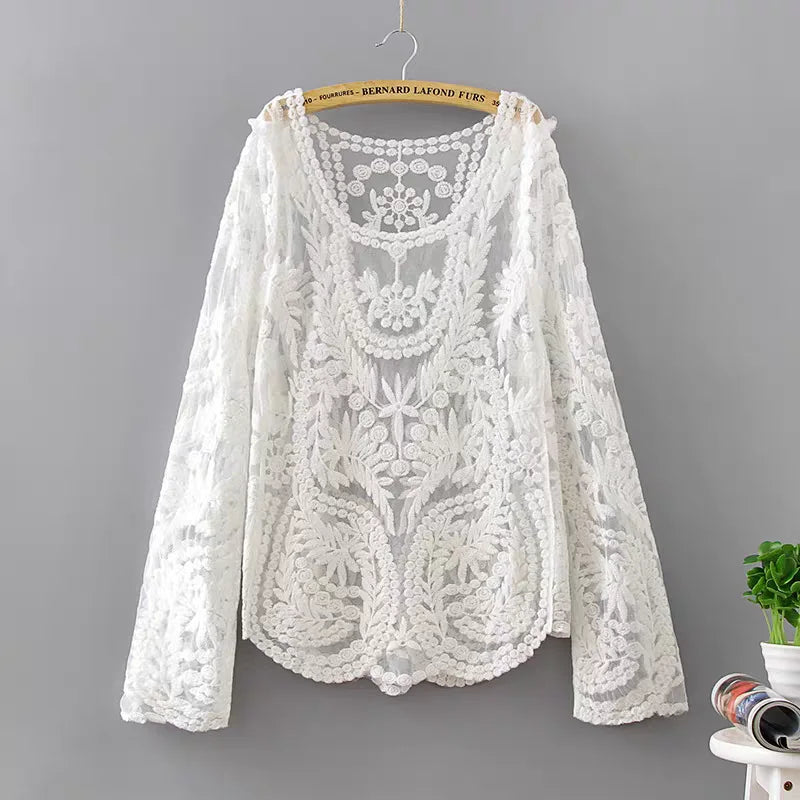 Bohemian Embroidered Top