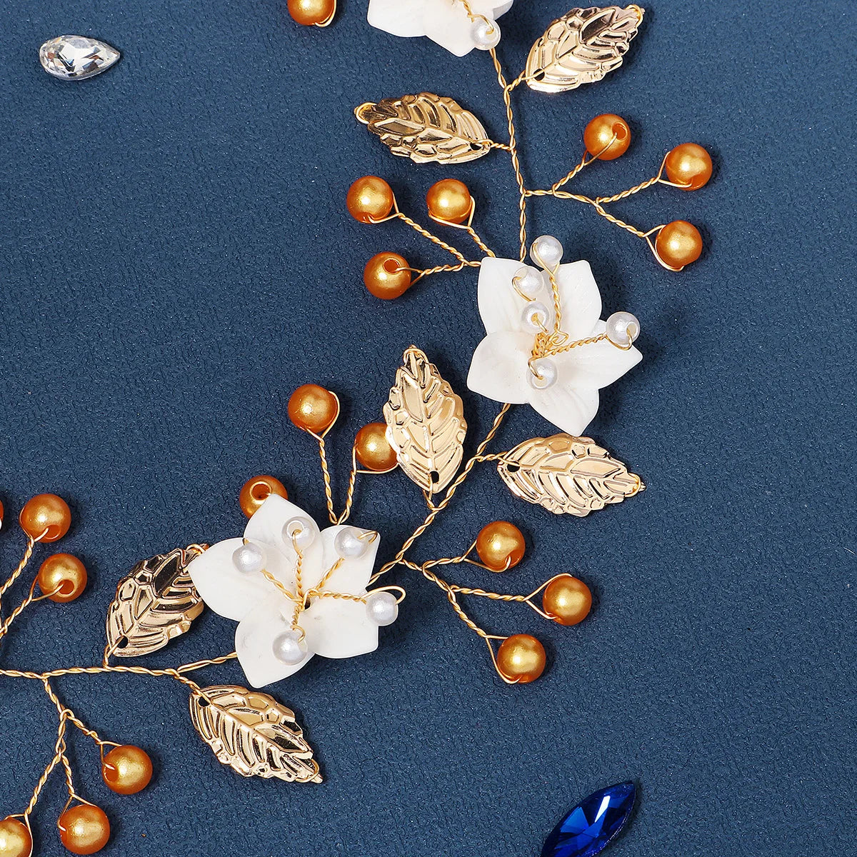 Elegant Gold Headpiece