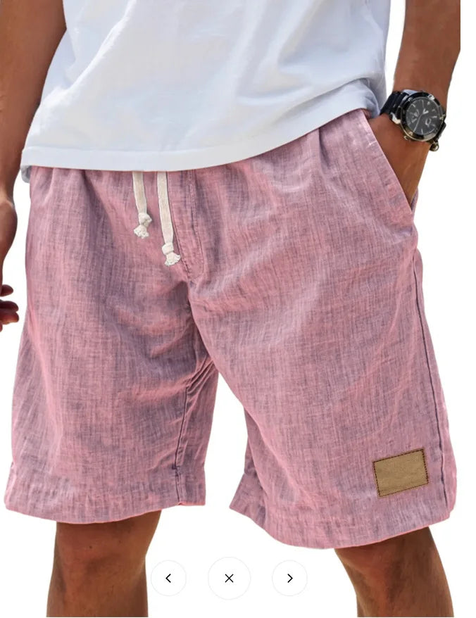 Raw-Linen Short