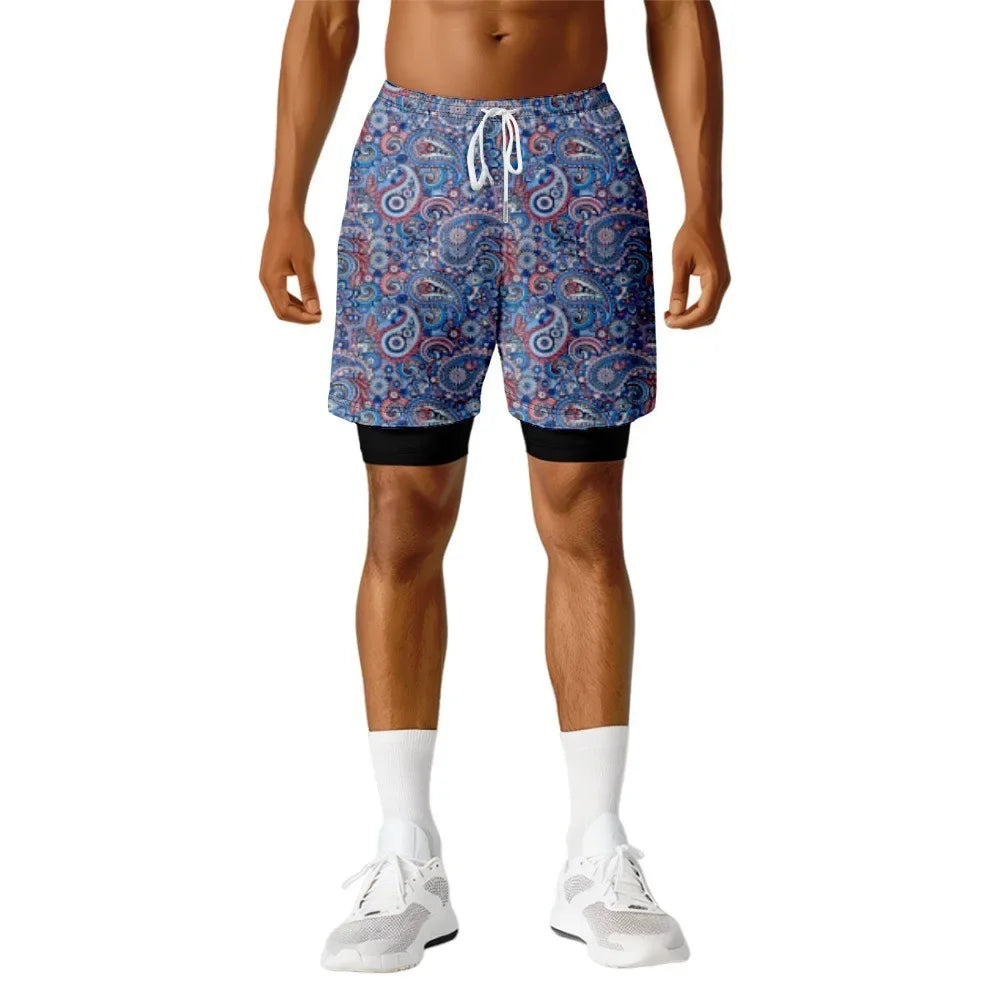 Men's Kai Floral Quick-Dry Board Shorts