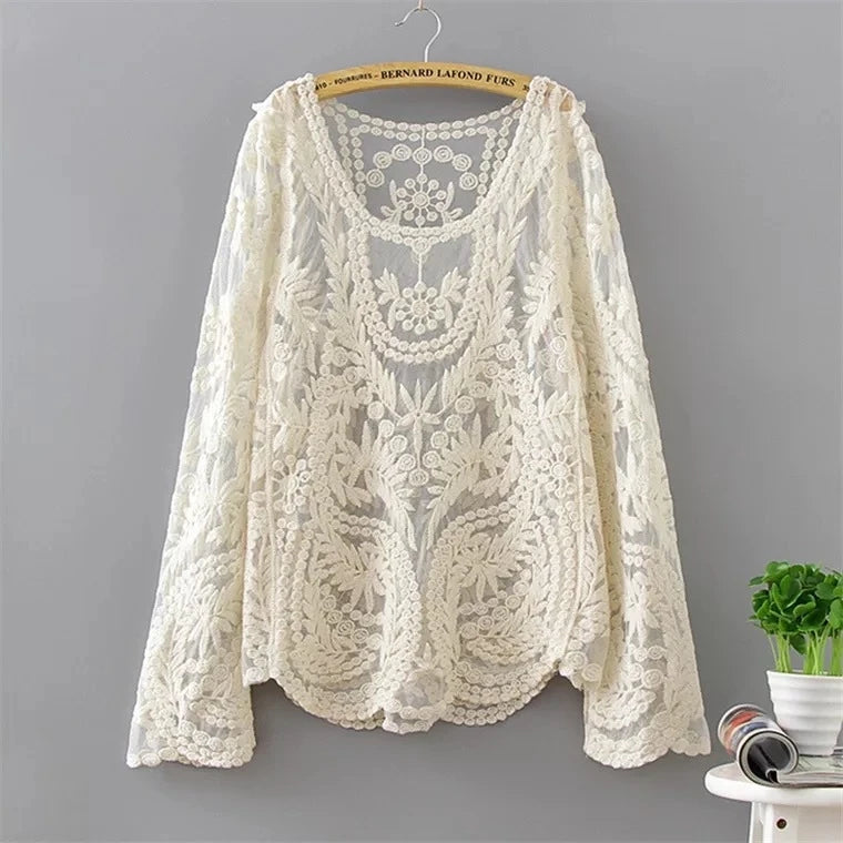 Bohemian Embroidered Top