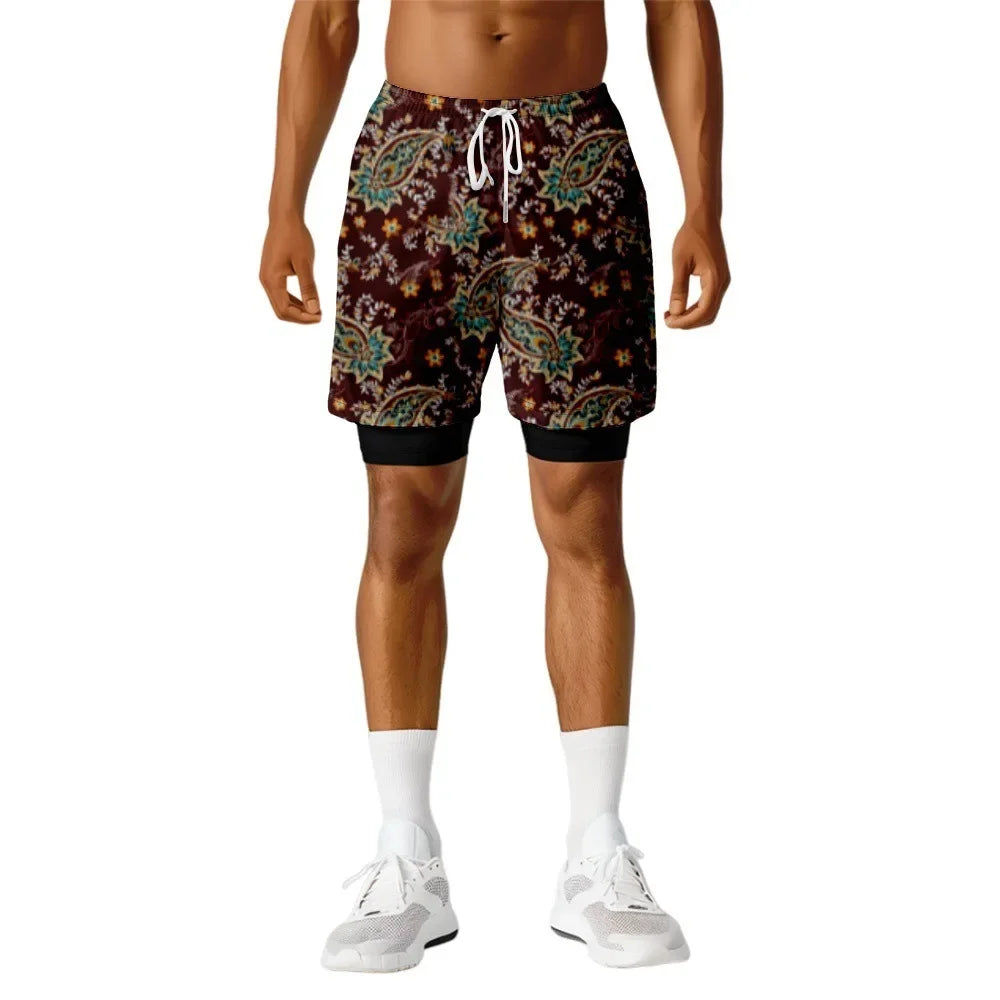 Men's Kai Floral Quick-Dry Board Shorts